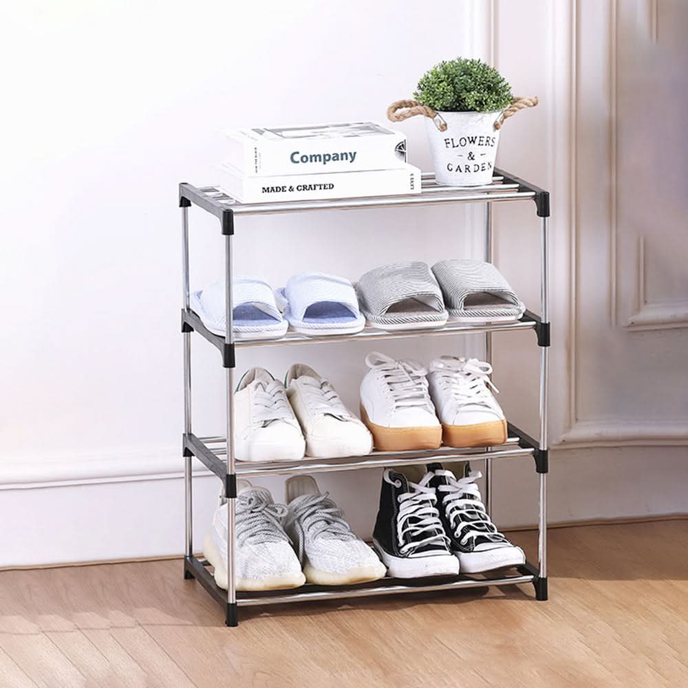 Shoe Rack Multi-Tier Space-Saving Design