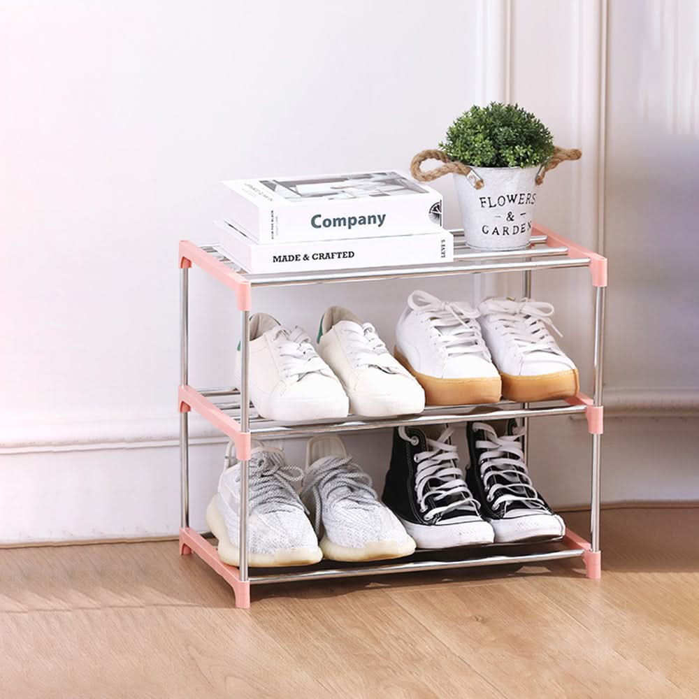 Shoe Rack Multi-Tier Space-Saving Design