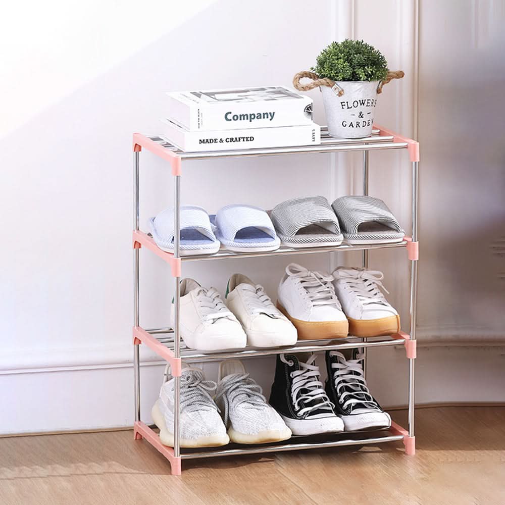 Shoe Rack Multi-Tier Space-Saving Design