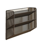 Shoe Shelf Wall-Mounted Fold-Down Ventilated Metal Mesh