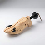 Shoe Stretcher 2-Way Natural Wood & Removable Ball Inserts