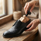 Shoe Stretcher 2-Way Natural Wood & Removable Ball Inserts