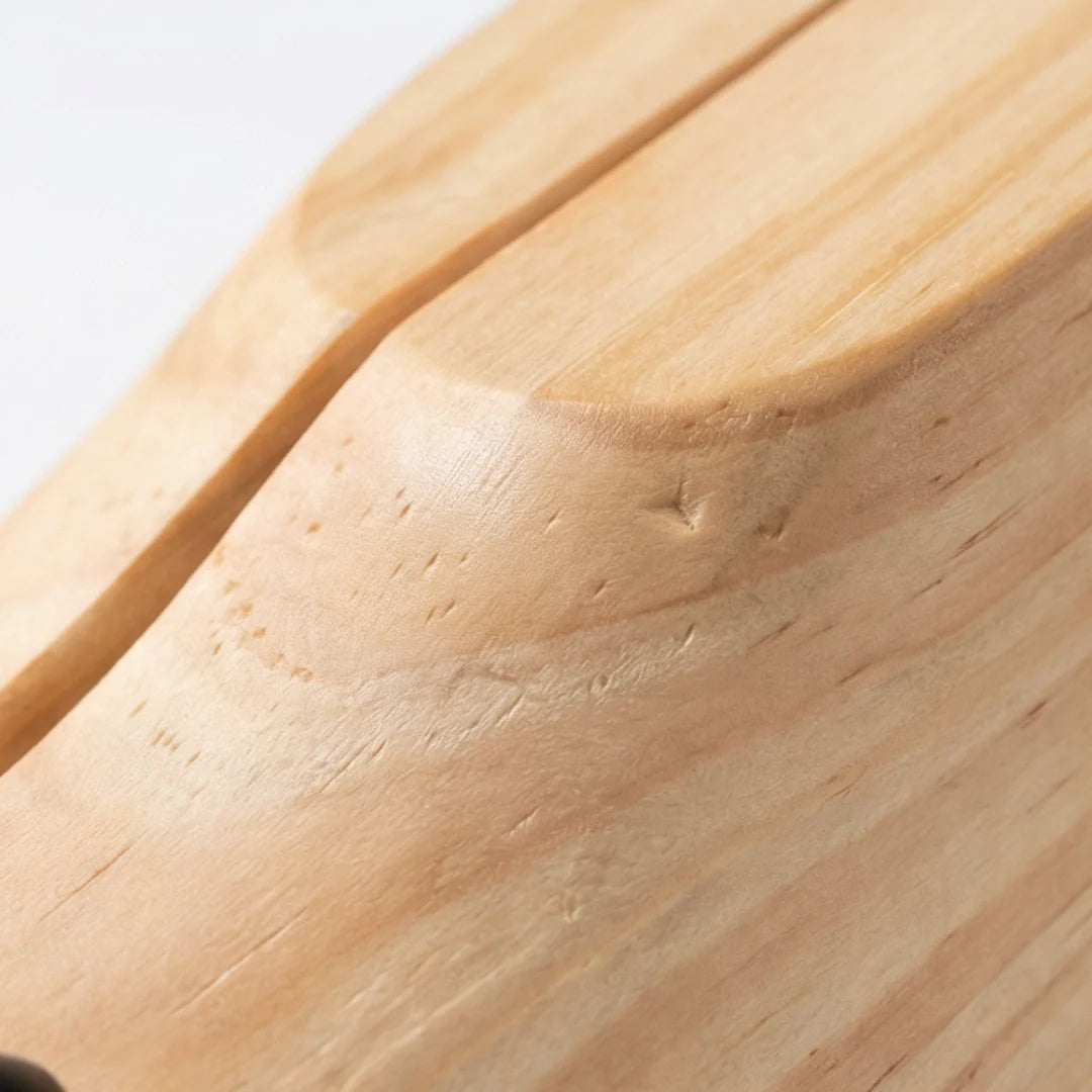 Shoe Stretcher 2-Way Natural Wood & Removable Ball Inserts