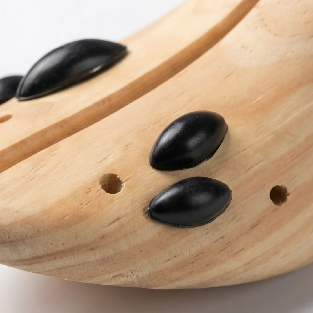 Shoe Stretcher 2-Way Natural Wood & Removable Ball Inserts