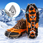Shoe Traction Cleats Hardened Steel Studs Universal Fit