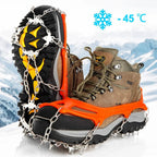Shoe Traction Cleats Hardened Steel Studs Universal Fit