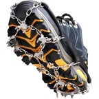 Shoe Traction Cleats Stainless Steel Studs & Stretch Silicone