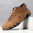 Shoes Orthopedic Support Waterproof Breathable Leather Upper