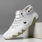 Shoes Orthopedic Support Waterproof Breathable Leather Upper