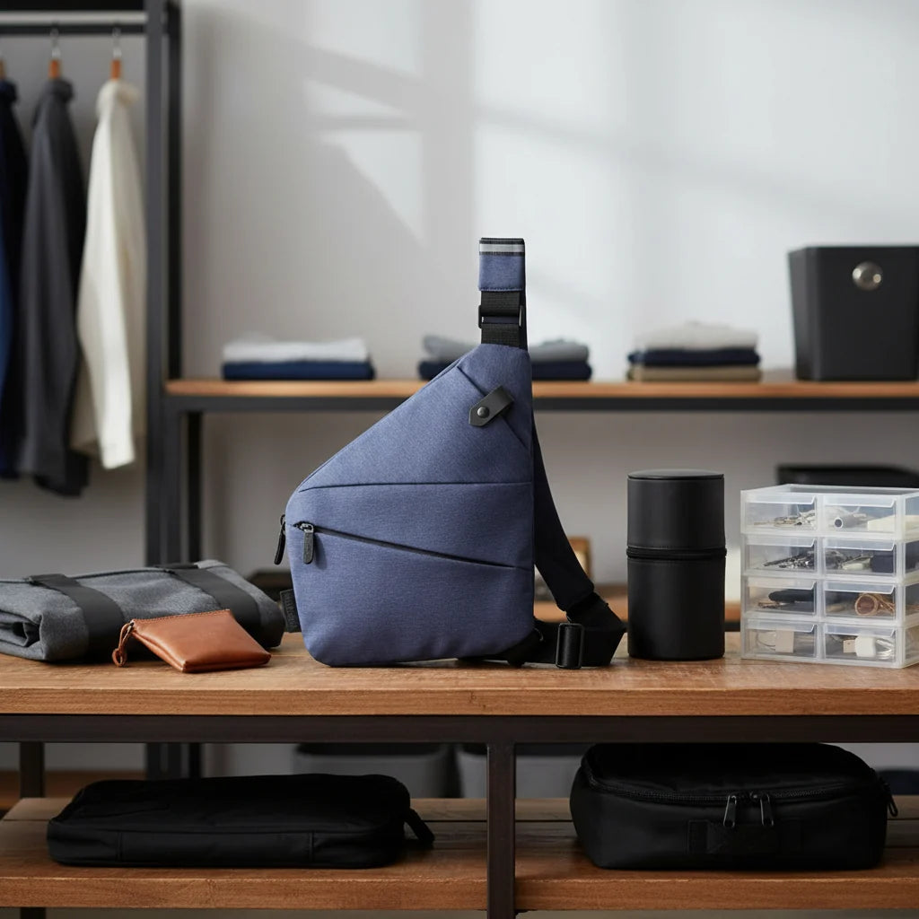 Shoulder Bag Anti-Theft RFID-Blocking Lightweight