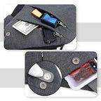 Shoulder Bag Anti-Theft RFID-Blocking Lightweight