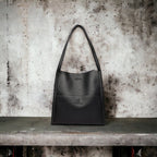 Shoulder Bag Genuine Leather Multiple Compartments