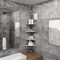 Shower Caddy Height-Adjustable Rust-Resistant 4 Shelves