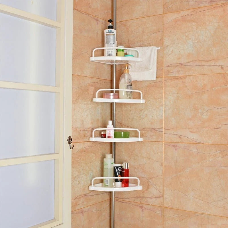Shower Caddy Height-Adjustable Rust-Resistant 4 Shelves