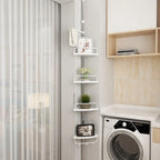 Shower Caddy Height-Adjustable Rust-Resistant 4 Shelves