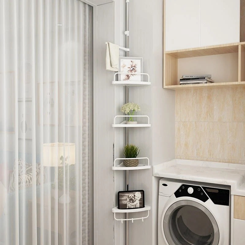 Shower Caddy Height-Adjustable Rust-Resistant 4 Shelves