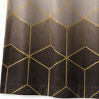 Shower Curtain Set Waterproof Marble Print Multiple Sizes