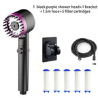 Shower Head High-Pressure Filtered 3 Spray Modes