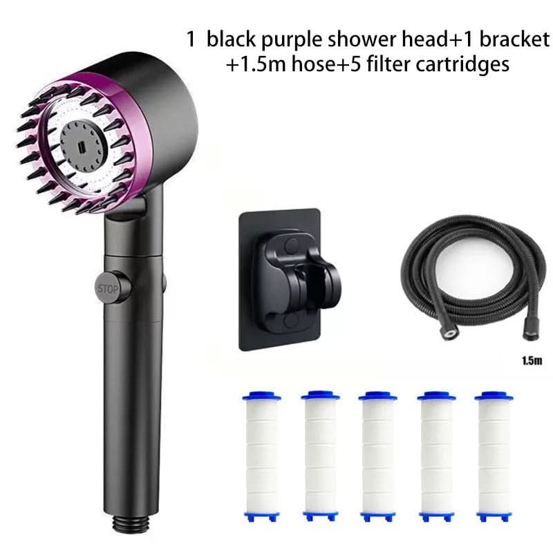 Shower Head High-Pressure Filtered 3 Spray Modes