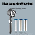 Shower Head High-Pressure Filtered 3 Spray Modes