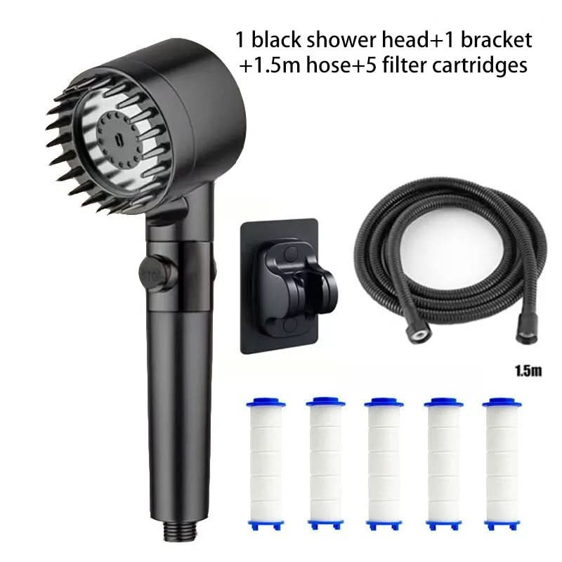 Shower Head High-Pressure Filtered 3 Spray Modes