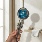 Shower Head High-Pressure Turbo Microfilter 360° Swivel
