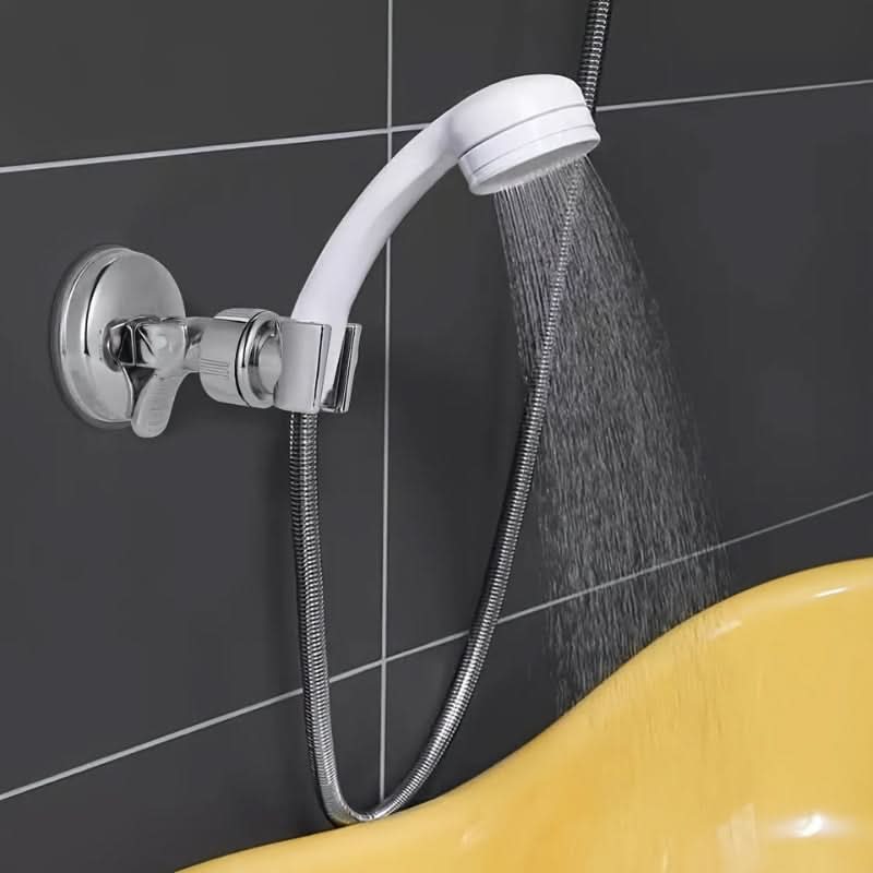 Shower Head Holder Adjustable Angle & Height Suction Cup