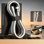 Shower Hose Flexible PVC Copper Core Stainless Steel Connectors