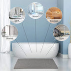 Shower Mat Non-Slip Quick-Draining Cut-to-Size
