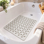 Shower Mat Non-Slip Suction Cups & Drainage Holes