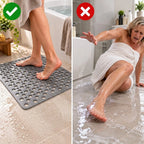 Shower Mat Non-Slip Suction Cups & Drainage Holes