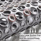 Shower Mat Non-Slip Suction Cups Quick-Drain Holes