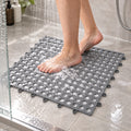 Shower Mat Non-Slip Suction Cups Quick Drainage