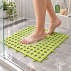 Shower Mat Non-Slip Suction Cups Quick Drainage