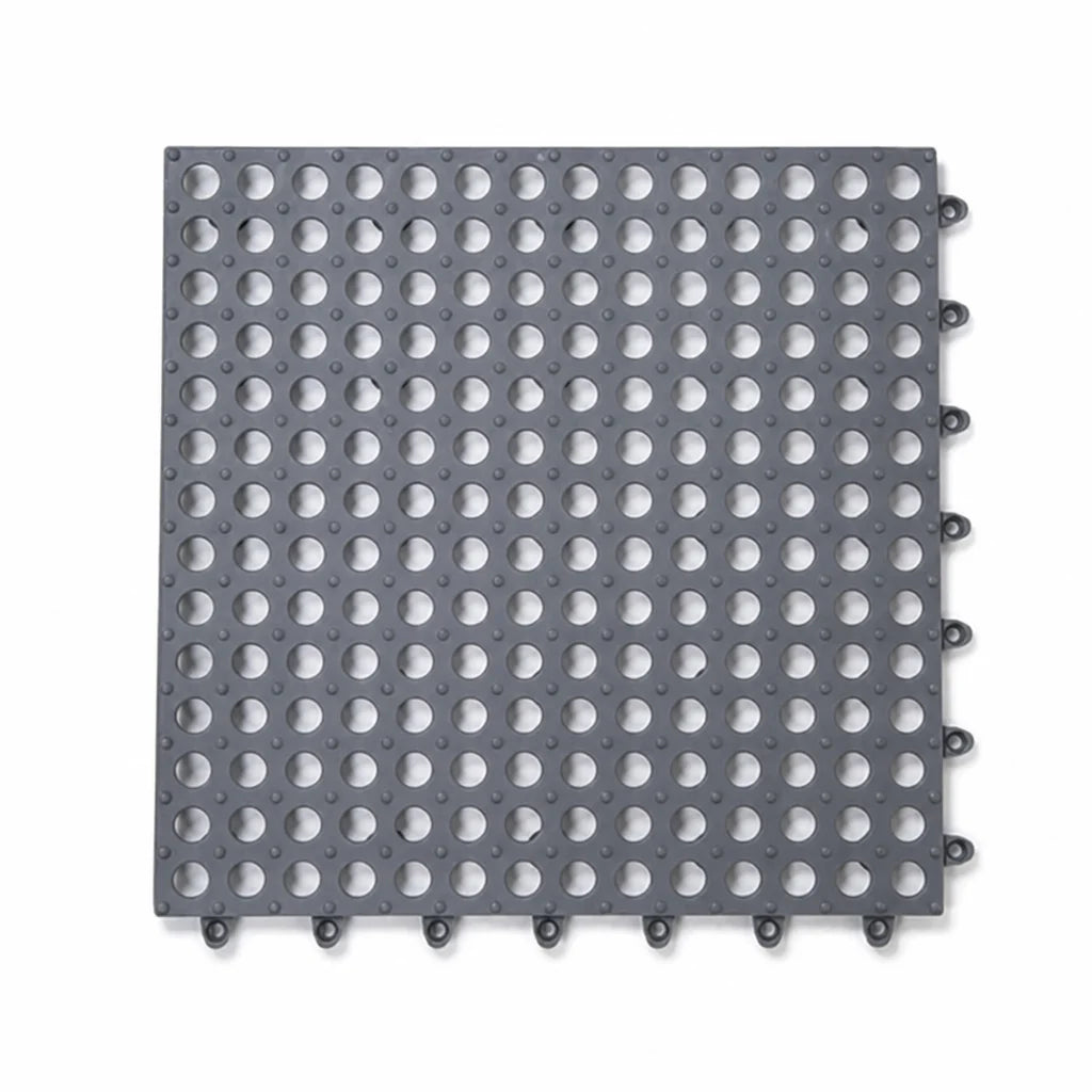 Shower Mat Non-Slip Suction Cups Quick Drainage