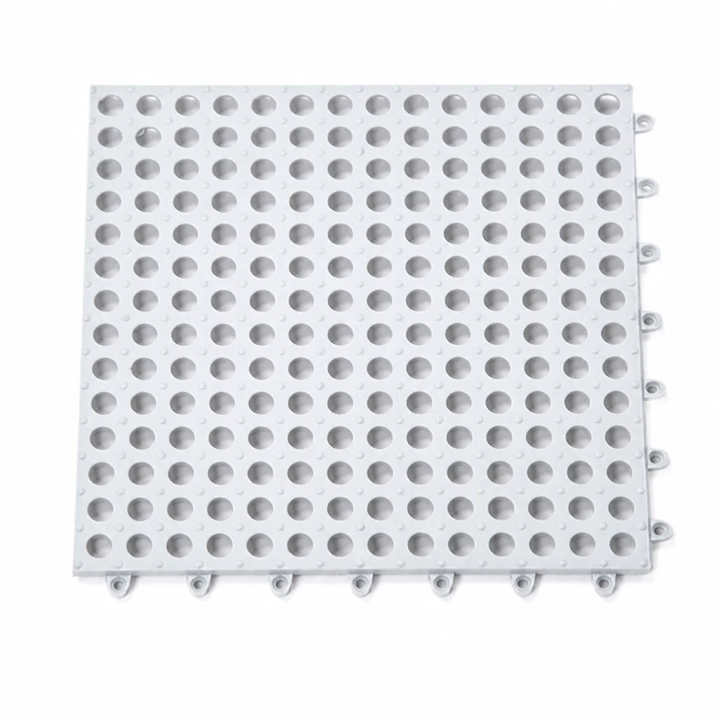Shower Mat Non-Slip Suction Cups Quick Drainage