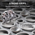 Shower Mat Non-Slip Suction Cups Quick-Draining TPE