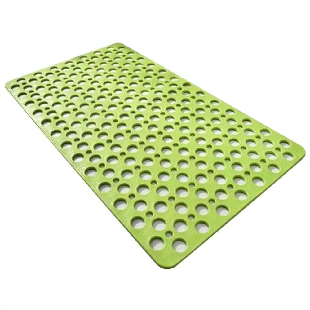 Shower Mat Non-Slip Suction Cups Quick-Draining TPE