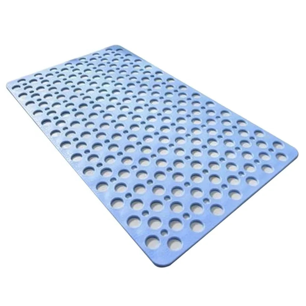 Shower Mat Non-Slip Suction Cups Quick-Draining TPE
