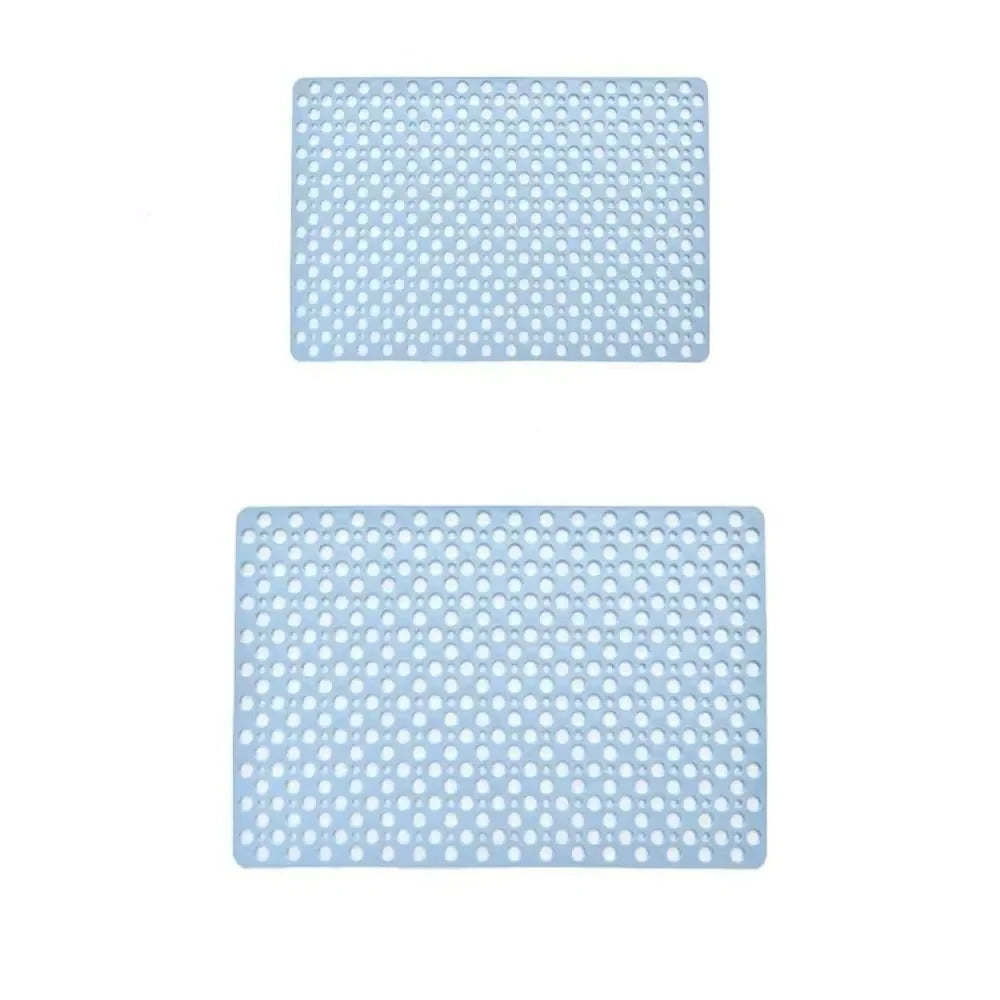 Shower Mat Non-Slip Suction Cups Quick-Draining TPE
