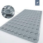 Shower Mat Non-Slip Suction Cups Quick-Drying Plastic