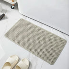 Shower Mat Non-Slip Suction Cups Quick-Drying Plastic
