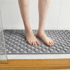 Shower Mat Non-Slip Suction Grip Cushioned Surface & Drainage