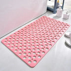 Shower Mat Non-Slip Suction Grip Cushioned Surface & Drainage