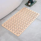 Shower Mat Non-Slip Suction Grip Cushioned Surface & Drainage