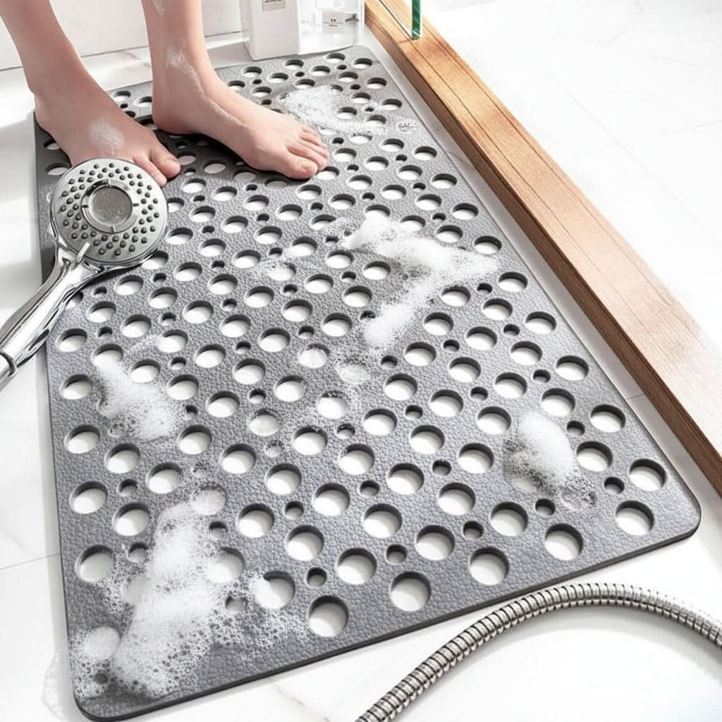 Shower Mat Non-Slip Textured Padded Quick-Drying
