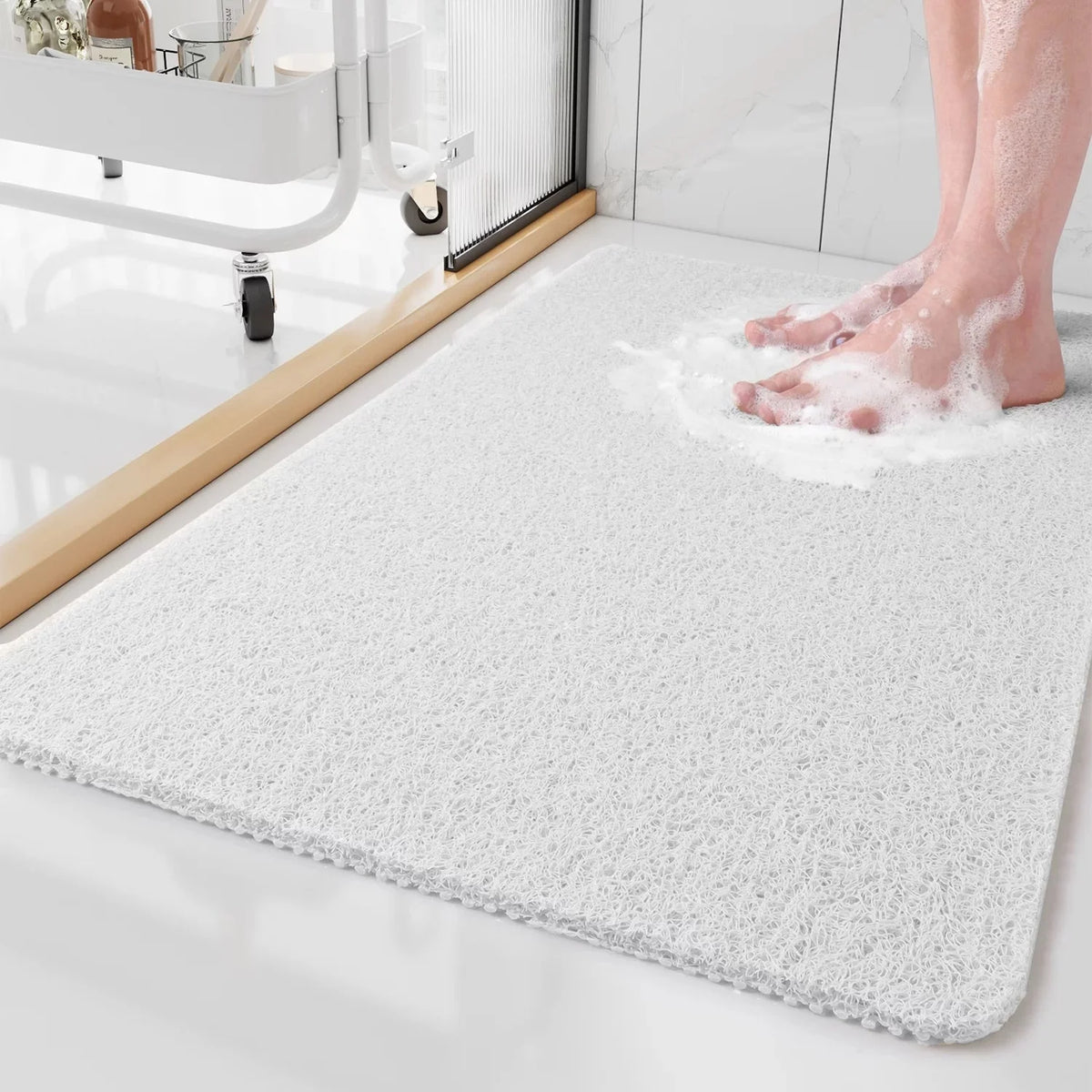 Shower Mat Textured Drainage & Non-Slip