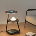 Side Table Qi Wireless Charging & Ambient LED Lighting
