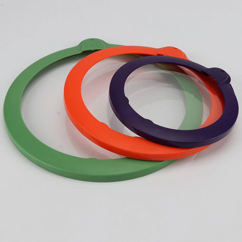 Silicone Food Covers Stretchy Airtight Set of 6