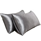 Silk Pillowcase 100% Mulberry Silk 22 Momme Zipper Closure